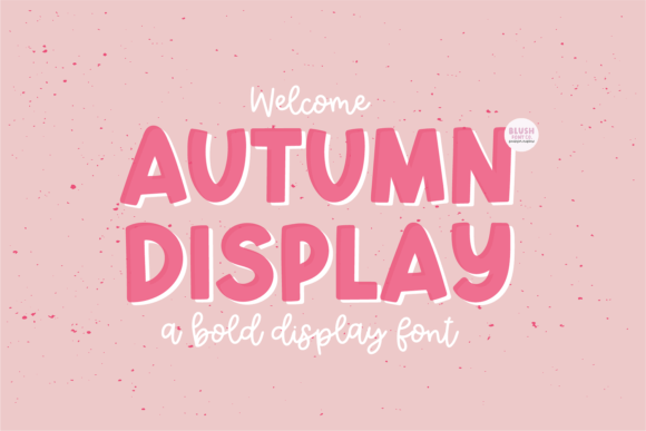 Autumn Display: A Bold Retro Font for Every Project