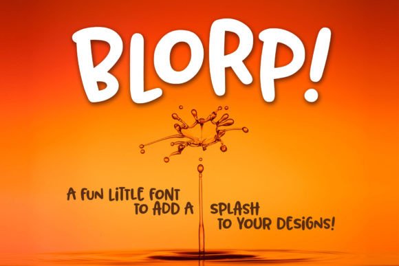 Blorp: A Bold, Funky Font for Creative Projects