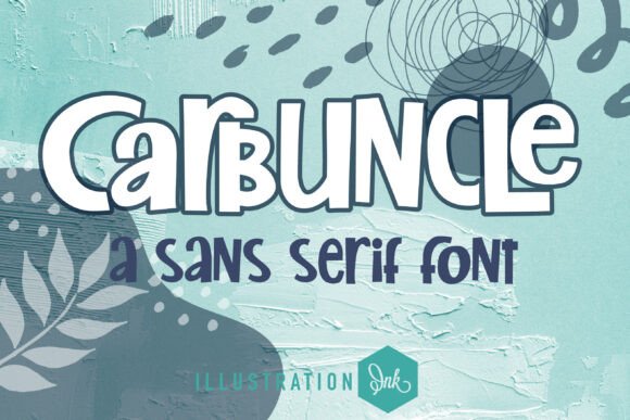 Carbuncle and Command: A Bold Typographic Statement