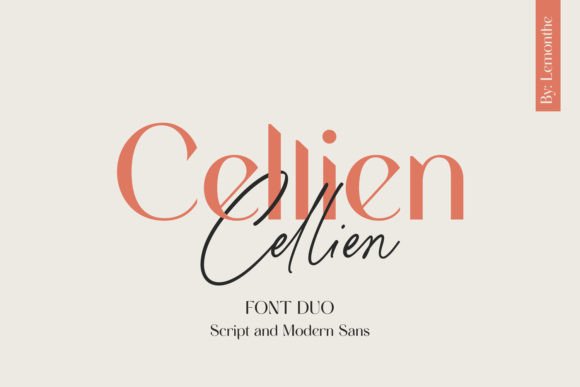 Cellien: A Versatile Font Pair for Modern Design