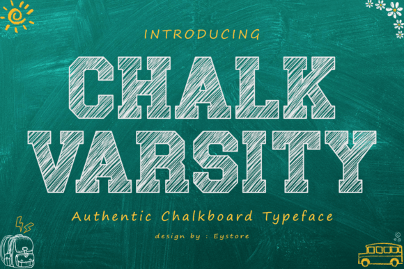 Chalk Varsity: A Vintage Style for Modern Design