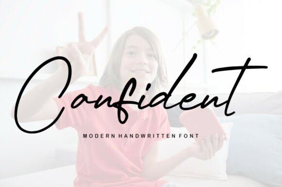Confident: A Stylish Handwritten Font