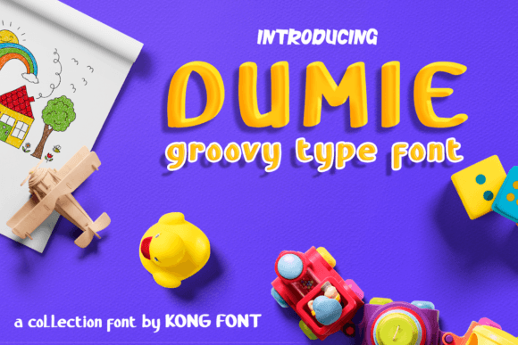 Dumie: A Playful Handwritten Script for Creative Expression
