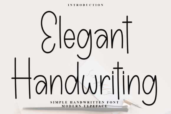 Elegant Handwriting