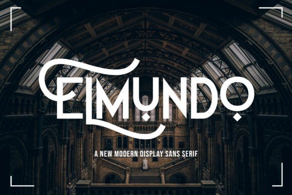 Elmundo: A Modern Typeface for Bold Visual Impact