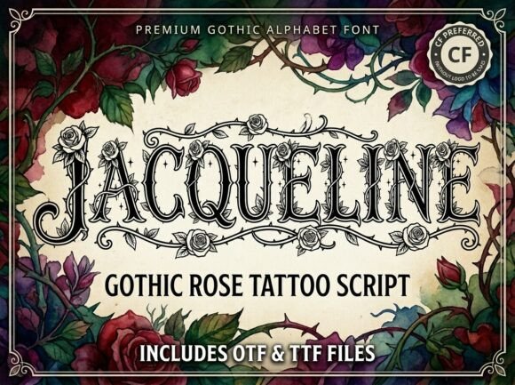 Jacqueline: A Bold Statement in Typography
