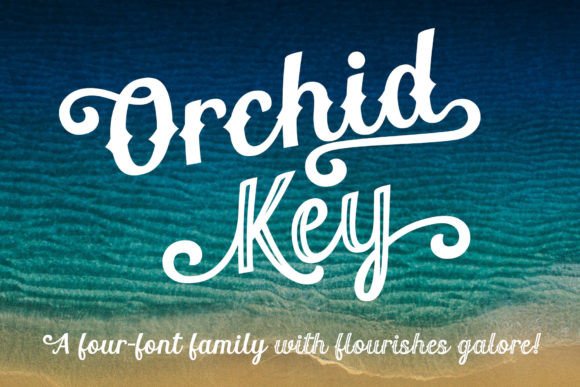 Orchid Key: A Unique Font Family for Diverse Design Needs